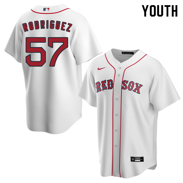 Nike Youth #57 Eduardo Rodriguez Boston Red Sox Baseball Jerseys Sale-White